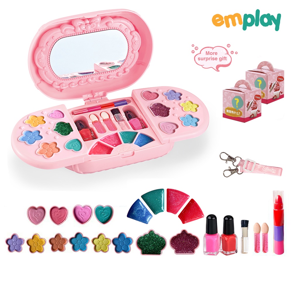 Đồ chơi trang điểm hình máy ảnh, có dây đeo chéo sành điệu, chất liệu trang điểm thật đã được kiểm định an toàn cho trẻ