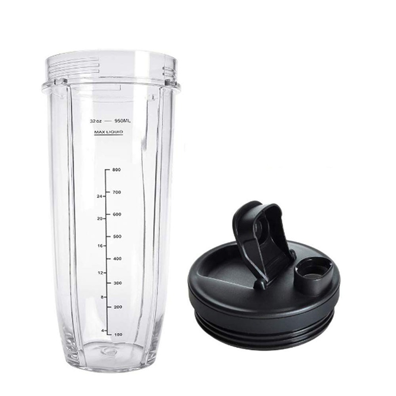 Nắp Đậy Và 7 Lưỡi Dao 32OZ Thay Thế Cho Máy Xay Sinh Tố Ninja Auto IQ 1000W BL482