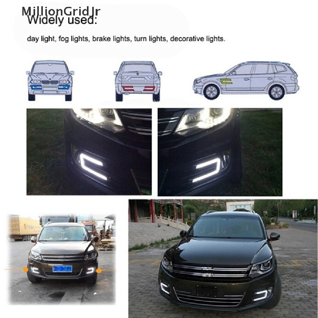 1 Đèn LED COB 12V Hình Chữ U Phá Sương Mù Cho Oto