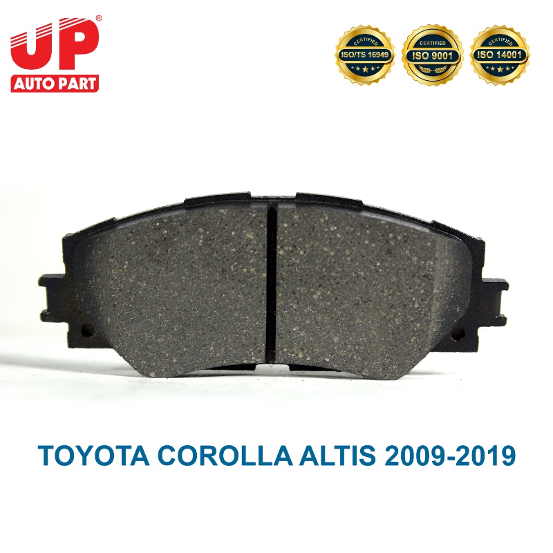 Má phanh bố thắng đĩa trước ô tô TOYOTA COROLLA ALTIS 2009-2019