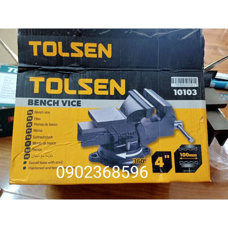 (Tặng 50K) - Eto 4 inch đế xoay TOLSEN 10103