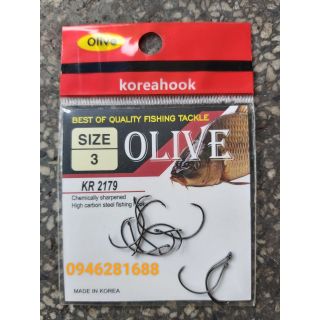 Lưỡi câu tôm olive korea