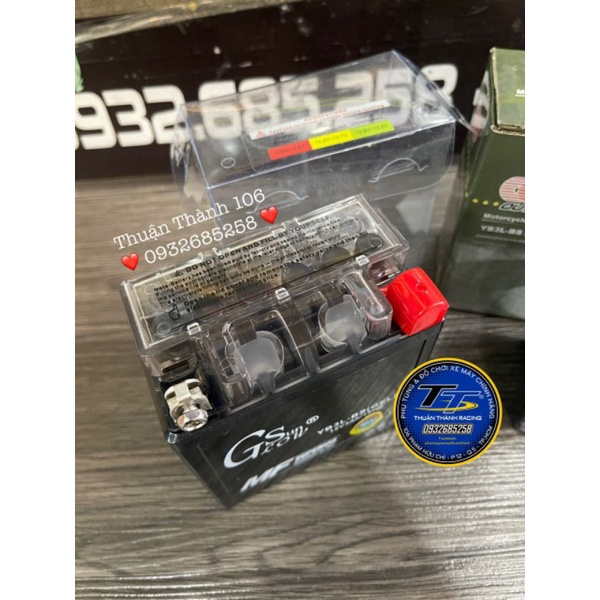 Bình điện Sport / Yaz 12V3AH - Xipo/Yaz125