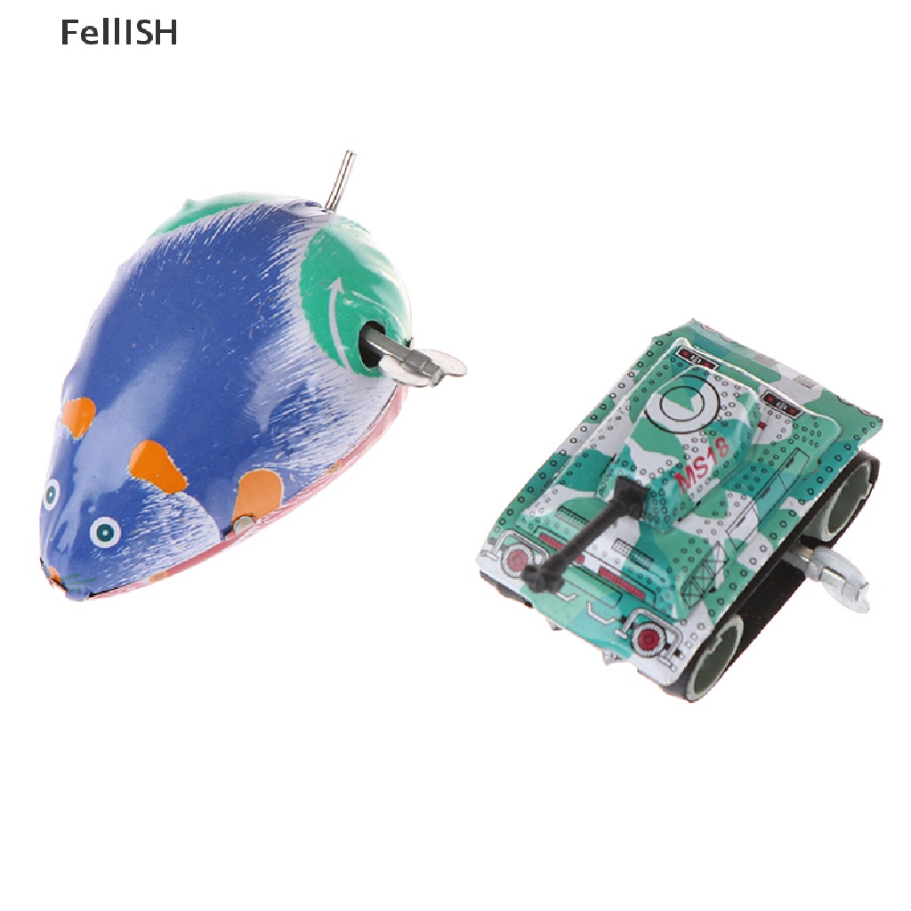 1 Đồ Chơi Lên Dây Cót Hình Con Ếch Thỏ Bằng Sắt 439br