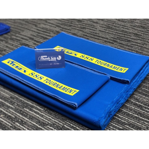 Vải bàn bida lỗ Aileex 888 in