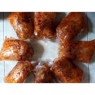 bánh tráng sate tôm chua cay