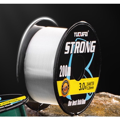 Cước Trục Câu cá cước nhật Strong  200m tàng hình siêu bền