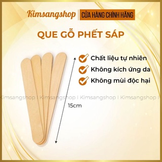 Que Gỗ Quết Sáp, que gỗ lấy sáp, que đè lưỡi,