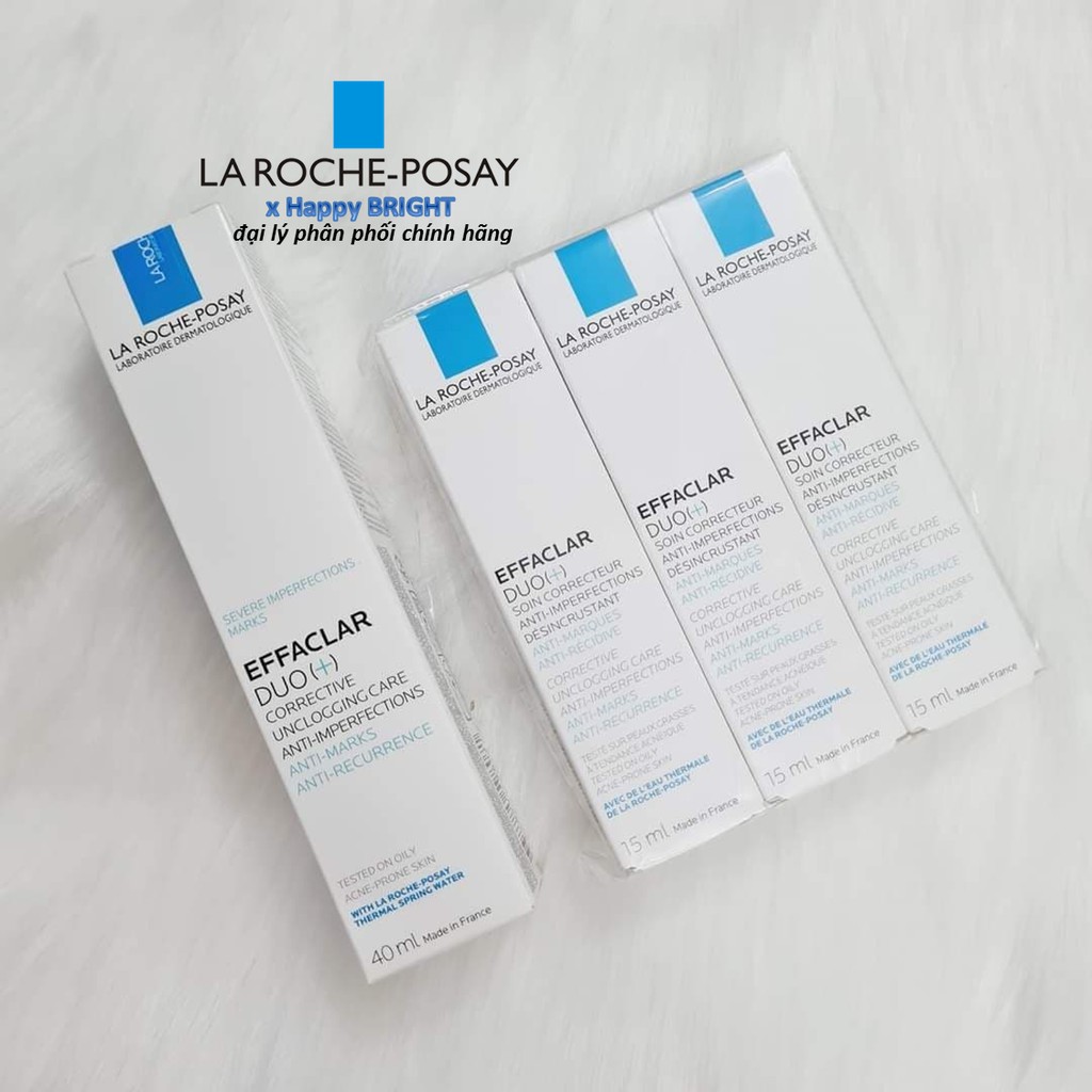 (date 2024) Kem Giảm Mụn DOU+ La Roche-Posay ngừa thâm, thông thoáng lỗ chân lông La Roche-Posay Effaclar Duo+ | BigBuy360 - bigbuy360.vn