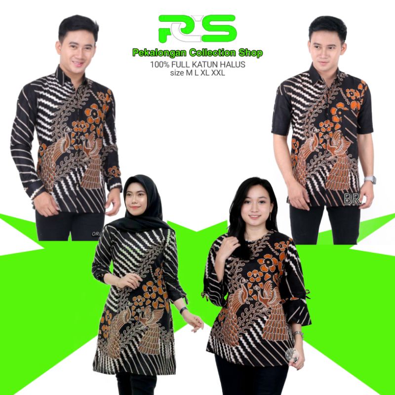 Sania Áo Sơ Mi Batik Truyền Thống Diềm Xếp Nếp - Mặc Ở Văn Phòng - Áo Sơ Mi Kiểu Batik Hiện Đại Cho Cặp Đôi - Áo Sơ Mi Nữ Batik - Batik Pekalongan| Cửa Hàng Bộ Sưu Tập Pekalongan Chiếc