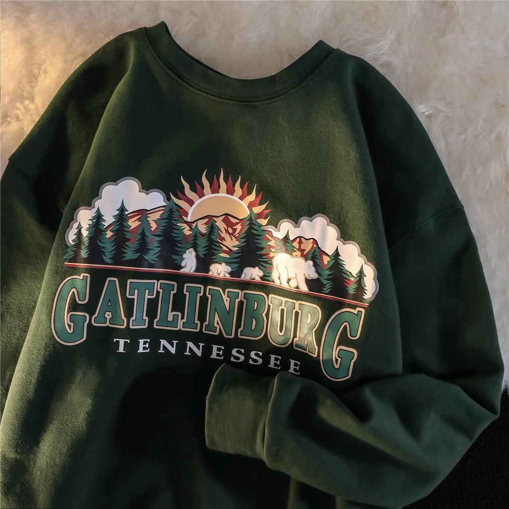 Áo Sweater Nỉ Bông CATLIN Unisex Nam Nữ