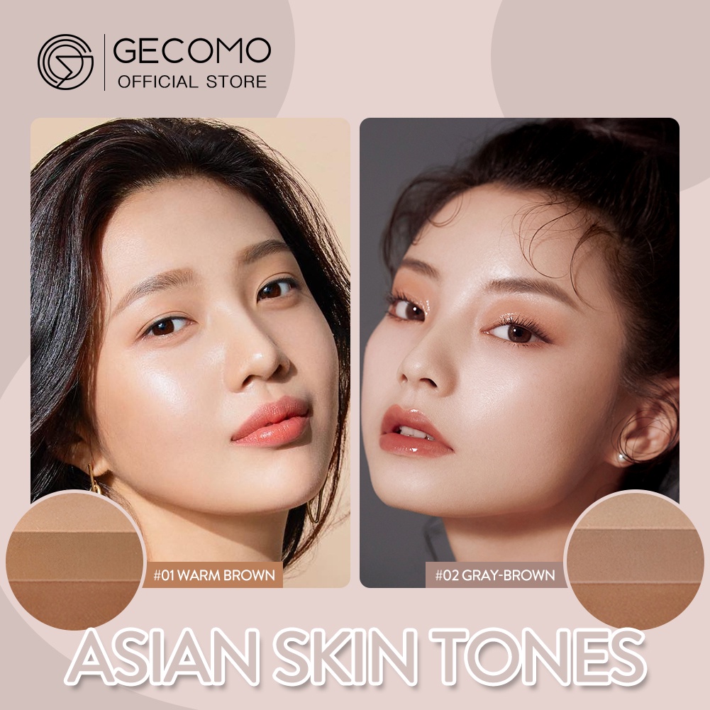 GECOMO  Long Lasting Contour Palette Face Makeup Bronzer Powder Mỹ phẩm