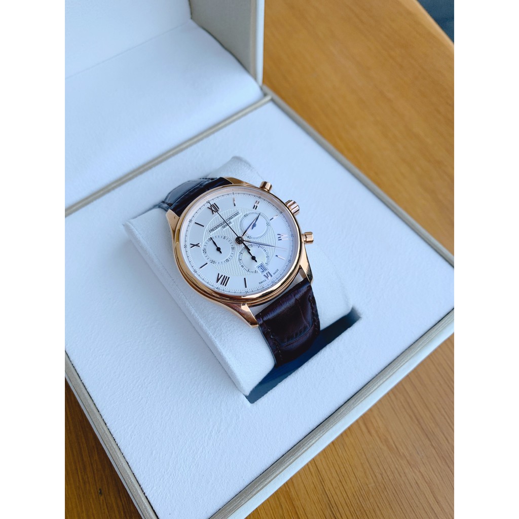 Đồng hồ nam chính hãng Frederique Constant FC-292MV5B4 - Máy Quartz pin - Kính Sapphire