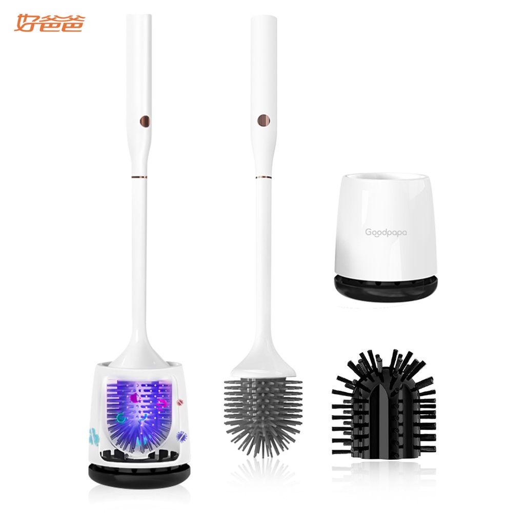 Xiaomi Youpin Bàn Chải Chà Toilet   Goodpa Bằng Silicon Với 2 Đầu Bàn Chải Tiện Dụng