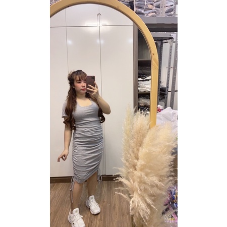 Đầm body rút dây bigsize 60=>90kg