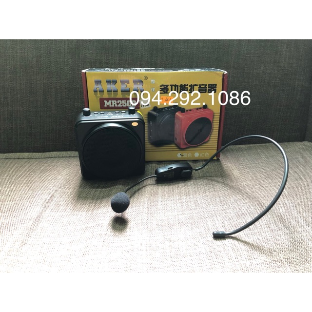 Máy Trợ Giảng Không Dây Aker Mr2500 W Kết Nối Blutooth