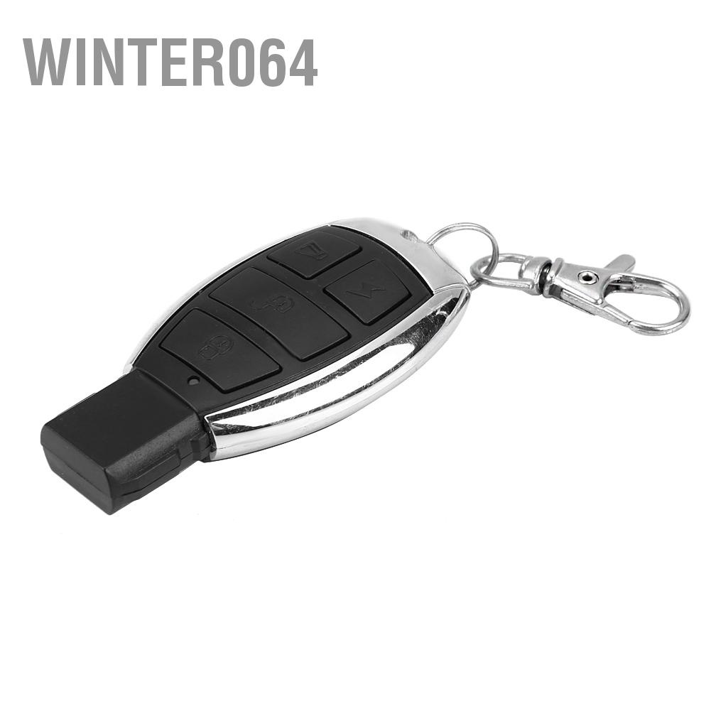 Winter064 Motorcycle Anti-theft Security Alarm System with Remote Control 9-16V Universal