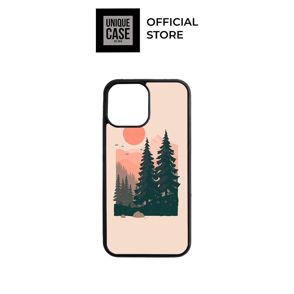 Ốp lưng điện thoại iPhone Unique Case hoạ tiết hoa lá PNF009