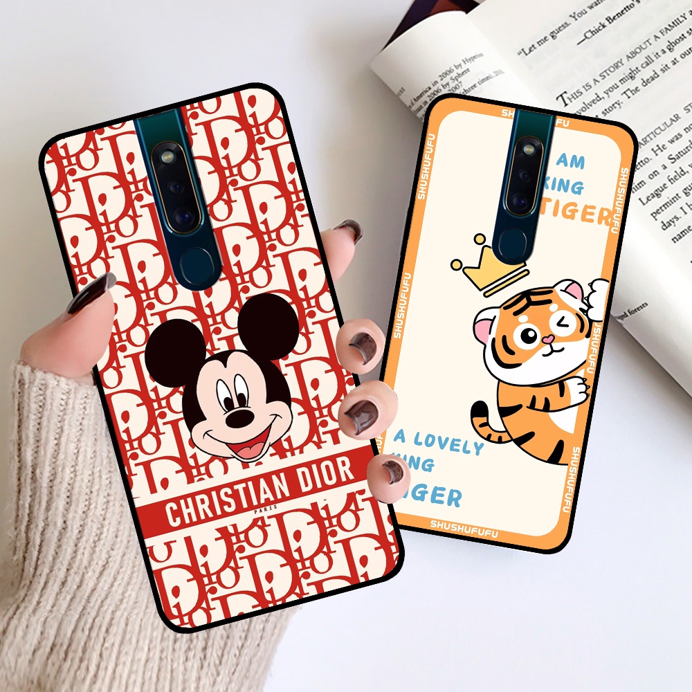 Ốp Oppo F11 / F11 Pro in hình mickey, hổ, kingtiger siêu rẻ T19 - T24