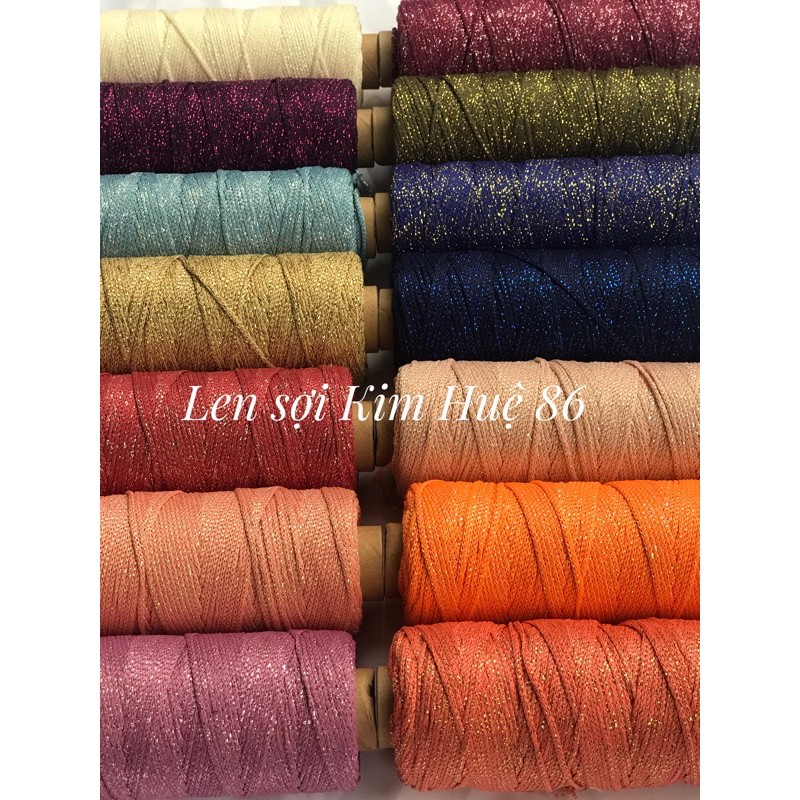 Sợi dệt kim tuyến ( từ màu 41 đến màu 60)