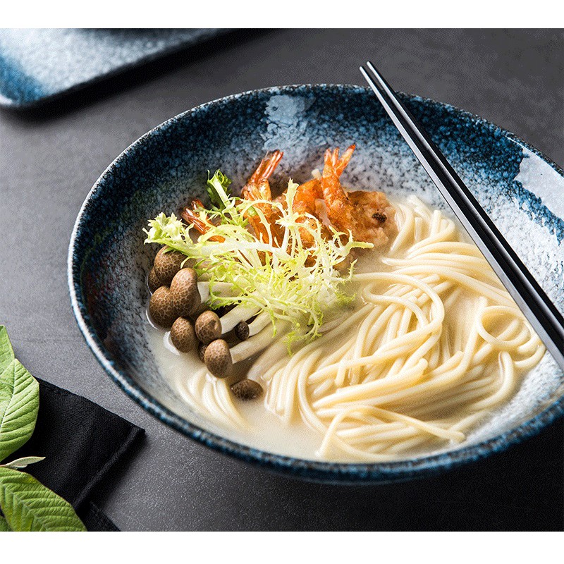 Bát loa đựng mì ramen canh súp phong cách Nhật Bản cao cấp cho nhà hàng