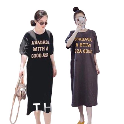 Váy suông chữ túi eo có size xoắn lưng dáng dài chất đẹp | BigBuy360 - bigbuy360.vn