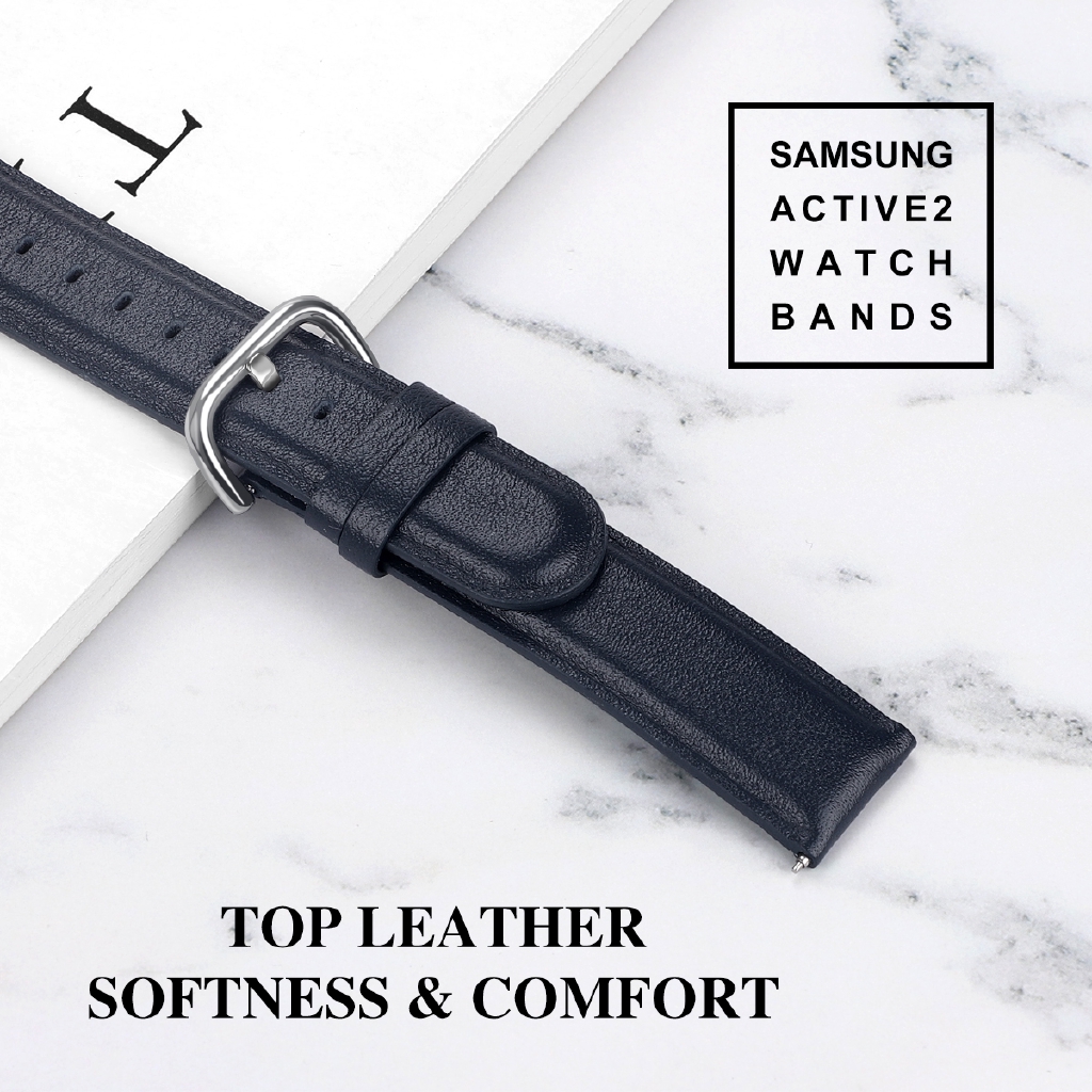 Calf Leather Band Strap for Huami Amazfit GTR 42mm 47mm GTR2 GTR 2e GTR 3 pro