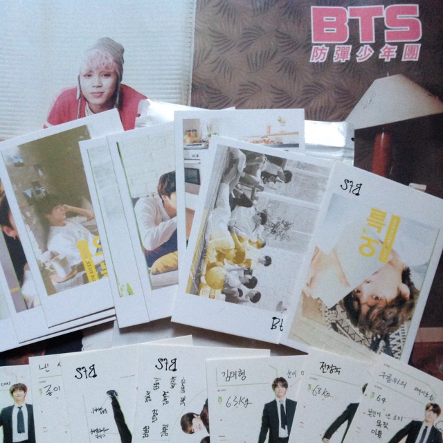 Bộ cast hình ảnh bts