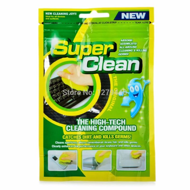 Gel dẻo làm vệ sinh, làm sạch, lấy bụi đa năng