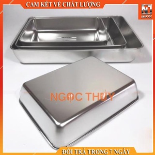 Khay inox đựng thực phẩm sâu lòng