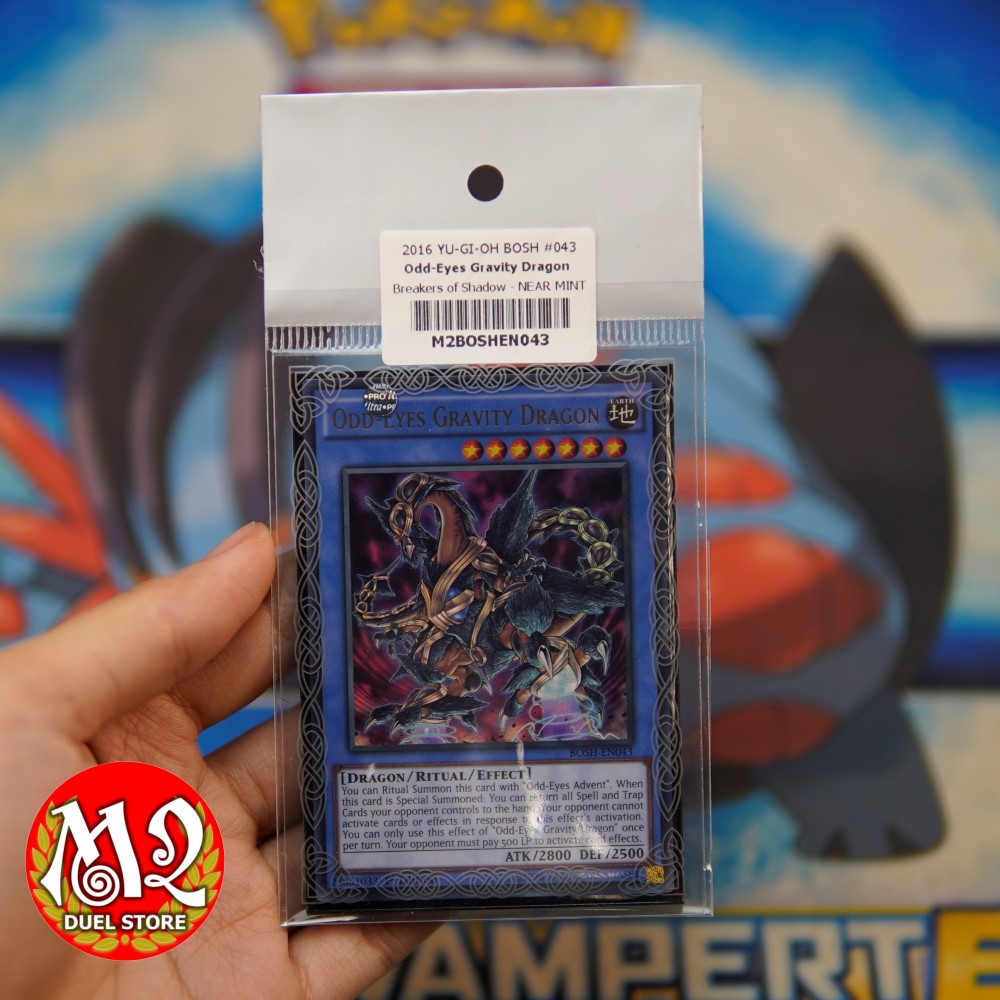 Thẻ bài Yugioh Odd-Eyes Gravity Dragon - độ hiếm Ultra Rare - Bảo quản M2SCCQ-LITE