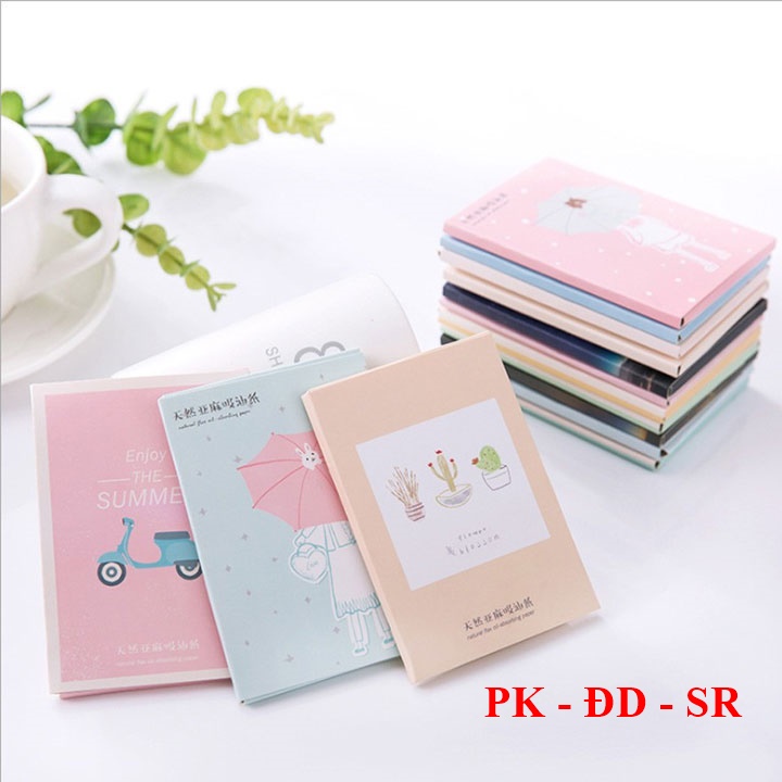 Hộp 50 Miếng Giấy Thấm Dầu Da Mặt - Siêu Rẻ