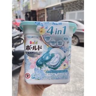 Viên giặt xả 4in1 Nhật Bản