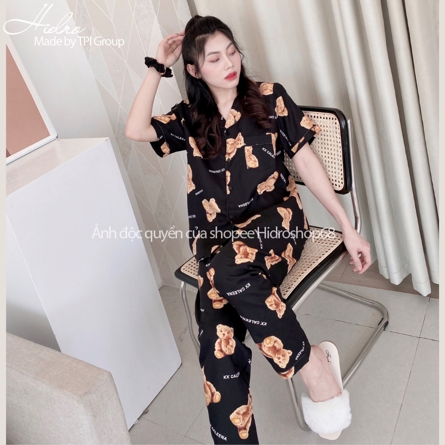 Bộ ngủ pijama tay ngắn quần dài