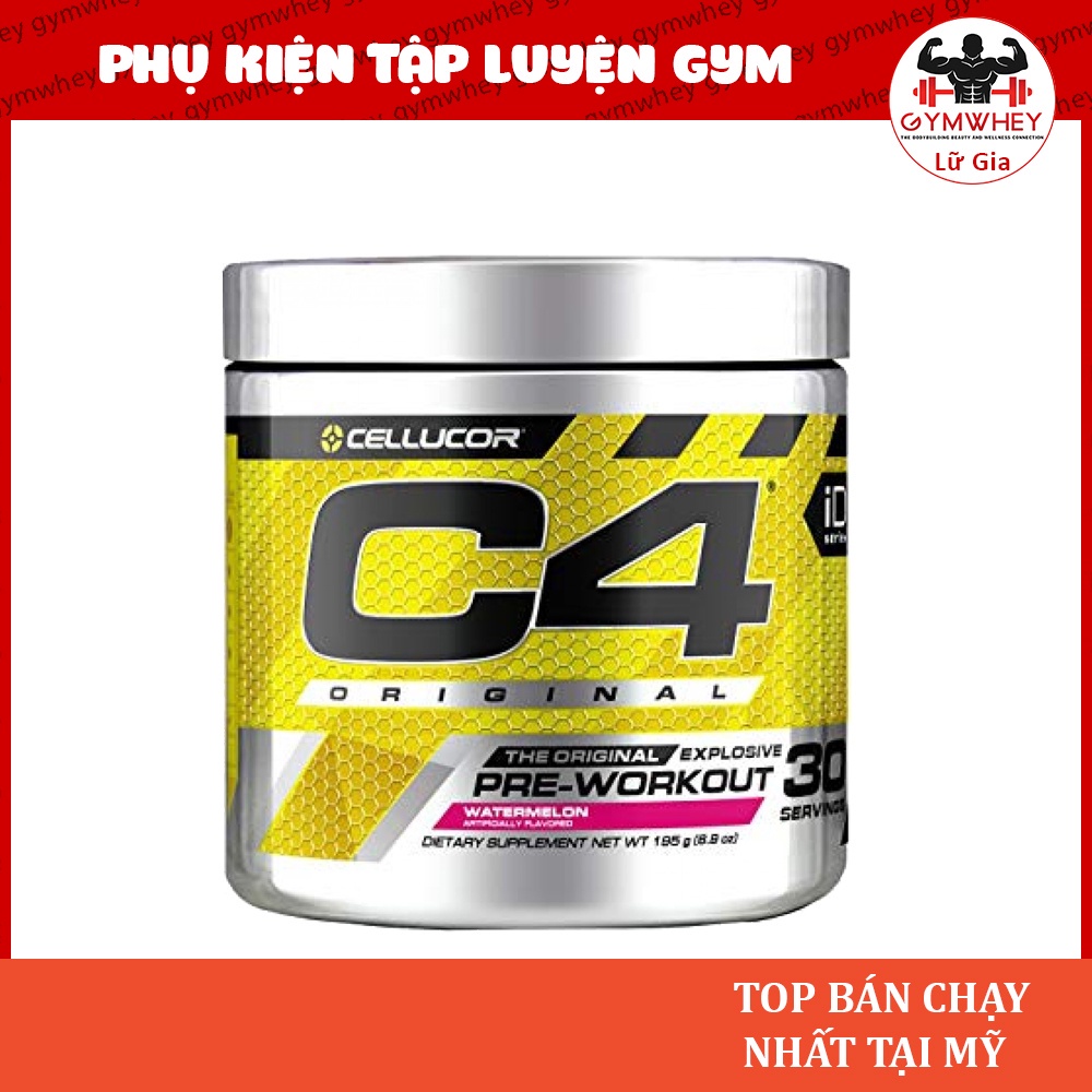 C.4 Original Cellucor Hỗ Trợ Tăng Sức Mạnh Trước Buổi Tập Cellucor C.4 (30 lần dùng)