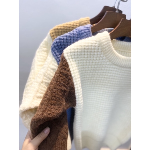 Áo Len Kẻ Cho Bé Trai Size 90-130(1-5 tuổi), Áo Len Mùa Đông Cho Bé