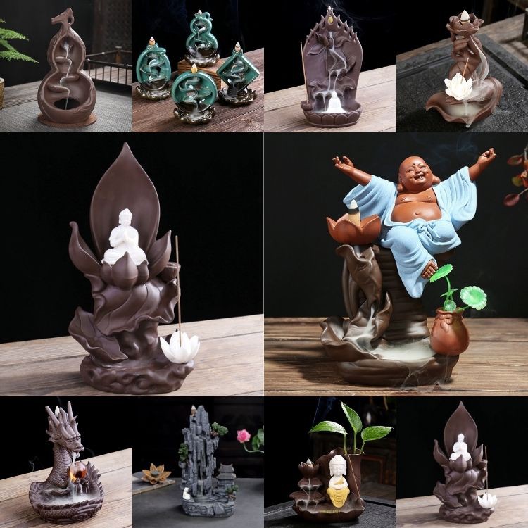 Thác khói trầm hương [XẢ KHO], trầm hương khói ngược - Nhà cửa thơm tho, làm sạch không gian sống