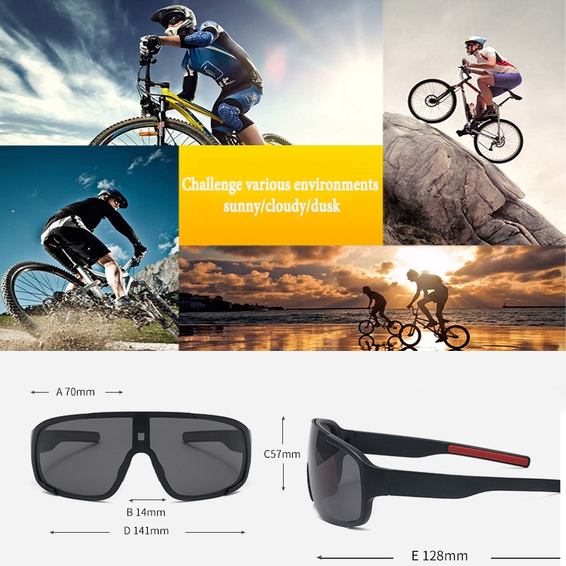 Shades New Outdoor Glasses Men and Women Bicycle Windproof Sand Sports Goggles Cycling Sunglasses
