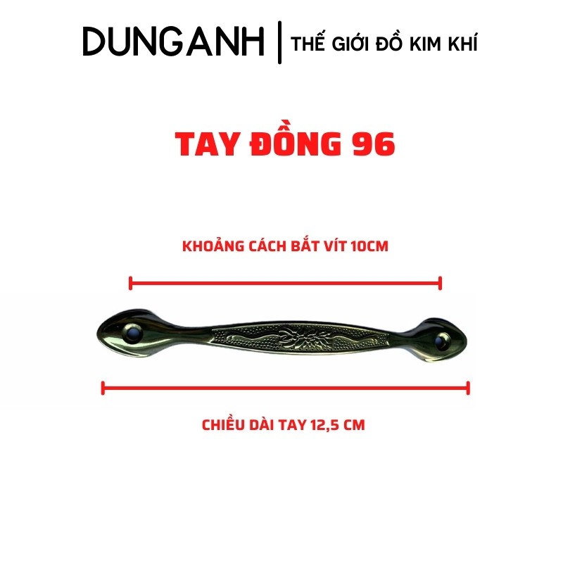 Tay nắm tủ Kim Khí Dung Anh tay nắm tủ bếp bằng đồng xịn