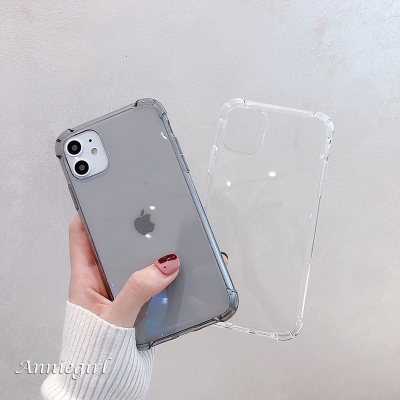 Ốp điện thoại TPU mềm trong suốt bảo vệ toàn diện 4 góc cho IPhone 11 Pro Max 6s 7 8 Plus XS Max XR | BigBuy360 - bigbuy360.vn