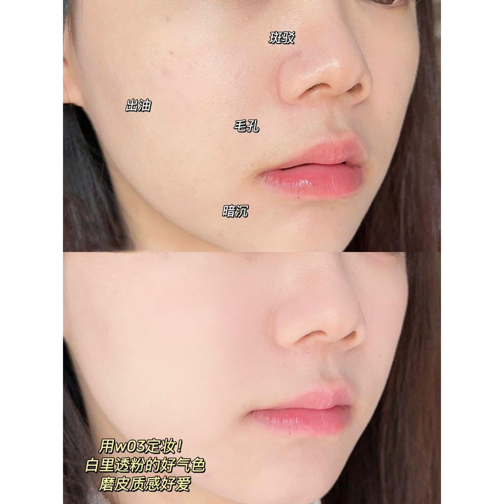 Phấn Phủ Ouoi Trang Điểm Tông Màu Da Chống Thấm Nước Và Mồ Hôi Lâu Trôi