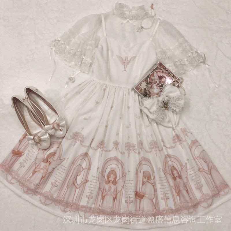 Hàng Có Sẵn Đầm lolita Phong Cách retro Gothic