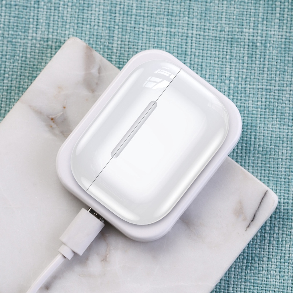 Sạc ko dây smart 2 Trong 1 Bluetooth 3w/7.5w Cho tai nghe ko dây táo 2/3