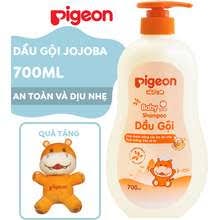 Tắm gội Pigeon nhiều dung tích (Làm dầu gội và sữa tắm cho bé sơ sinh)