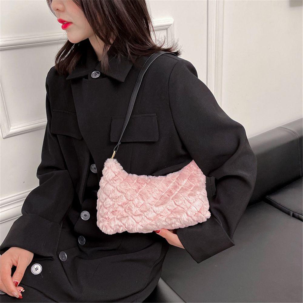 Túi Xách Đeo Vai Phủ Bông Mềm Thời Trang Nữ MIHAN1