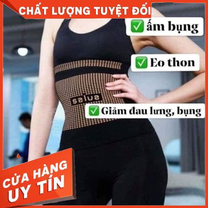 Đai Nịt Giảm Mỡ Bụng Salua, Gen Đeo Hạt Germanium