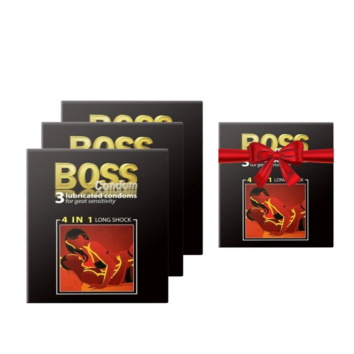 Bao cao su boss- dòng bcs gân gai & kéo dài thời gian quan hệ - ảnh sản phẩm 4