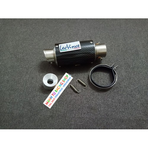 Pô leovince ngắn có tiêu tiện giảm thanh hình xéo - PE216