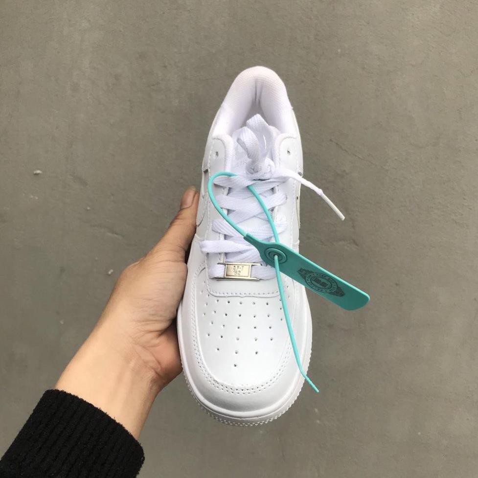 Giày Thể Thao AF1 Trắng Full, Giày sneaker 𝐅𝐨𝐫𝐜𝐞 Trắng Nam Nữ