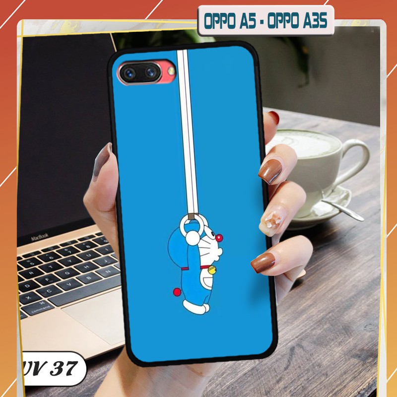 Ốp lưng nhám viền dẻo OPPO A5/ OPPO A3S in hình
